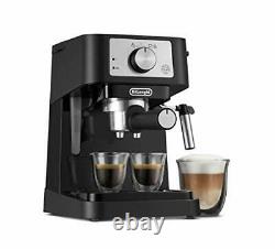 De'Longhi Stilosa Manual Espresso Machine, Latte & Cappuccino Maker, 15 Bar Pump