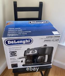 DeLONGHI BCO-120T Coffee Center Coffee Espresso And Cappuccino Machine Black New