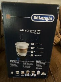 DeLonghi Dinamica LatteCrema Automatic Coffee Espresso Machine Iced Milk Frother
