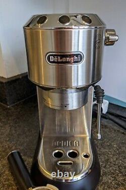 DeLonghi EC680M Dedica Espresso Coffee Machine Silver Modded New Pump w extras