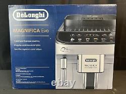 DeLonghi ECAM29043SB Magnifica Evo Coffee & Espresso Machine Silver New Open