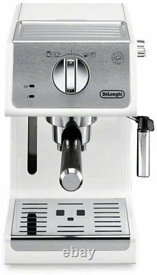 DeLonghi ECP3220W 15 Bar Espresso Machine with Advanced Cappuccino System New