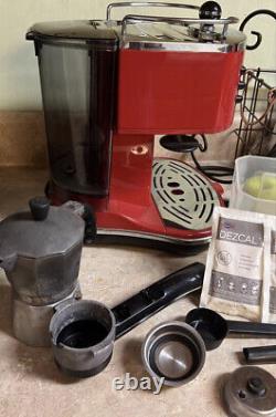 DeLonghi Espresso Cappuccino Coffee Maker Machine ECO310. R Lots Of Accessories