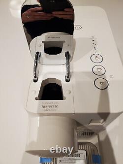 DeLonghi Nespresso Lattissima One EN510W Coffee & Espresso Machine White New