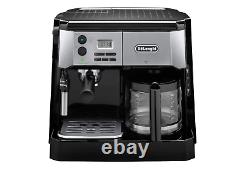 Delonghi BCO430BC All-in-One Coffee & Espresso Maker, Cappuccino, Latte Machine