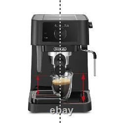 Delonghi Stilosa Manual Espresso Coffee Machine Black