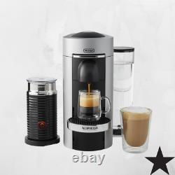 ENV155SAE Nespresso VertuoPlus Deluxe Coffee and Espresso Machine by De'Longhi