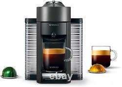 Easy to Use and Energy Saving Black Graphite Metal Coffee and Espresso Machine