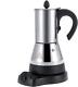 Electric Coffee Maker, Stainless Steel Espresso And Cappuccino Machine Stainless