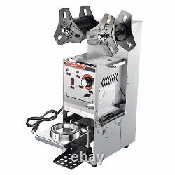 Electric Semi-automatic Bubble Tea Coffee Cup Sealer Machine 400-600 Cups/Hr