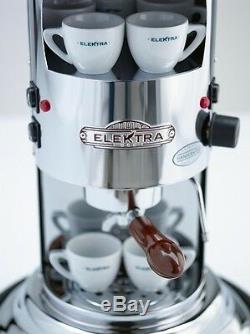 Elektra Mini Verticale A1 Espresso Coffee & Cappuccino Maker Machine Chrome 110V
