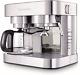 Espressione Stainless Steel Machine Espresso And Coffee Maker, 1.5 L