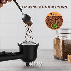 Espresso Coffee Machine Cappuccino Latte Maker 1-4 Cup with Steam Milk Frother