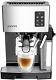 Espresso Coffee Machine Cappuccino Maker With 19 Bar Pump & Powerful Milk Tank F