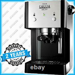 Espresso Coffee Machine Gran Gaggia Deluxe RI8425/11 Black