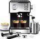 Espresso Coffee Maker Machine Cappuccino Latte Machiato Frothing Pressure Gauge