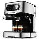Espresso Machine 15 Bar Coffee Machine With Foaming Milk Frother Wand, 850w New
