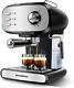 Espresso Machine 15 Bar Coffee Machine With Foaming Milk Frother Wand, 900w High
