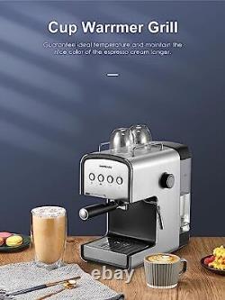 Espresso Machine 15 Bar, Coffee Maker for Cappuccino and Latte Maker with