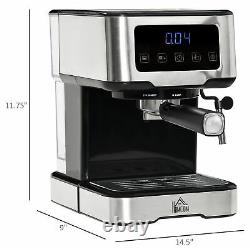 Espresso Machine 15-Bar Coffee Maker with Frother for Espresso Latte Cappuccino