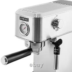 Espresso Machine 15Bar Espresso Coffee Maker Cappuccino Machine with Powder Tamper