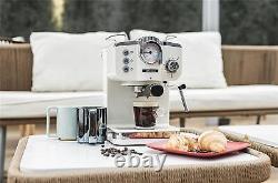 Espresso Machine 19 Bar Fast Heating Cappuccino Coffee Maker With Milk Frother