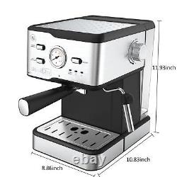 Espresso Machine 20 Bar Cappuccino Latte Maker Coffee Machine Steam Wand