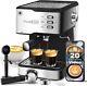 Espresso Machine 20 Bar, Cappuccino Latte Maker Coffee Machine With Ese Pod Cap