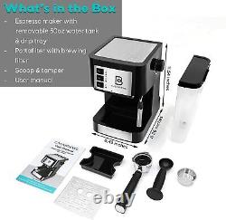 Espresso Machine 20 Bar Coffee & Cappuccino Machine With Milk Frother Wand, 950W