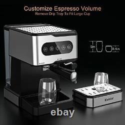 Espresso Machine 20 Bar Espresso Coffee Maker Cappuccino Machine With Milk Froth