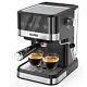 Espresso Machine 20 Bar Pump, Coffee And Cappuccino Latte Machine With Black
