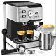 Espresso Machine 20 Bar Pump Pressure Cappuccino Latte Maker Coffee Machine With