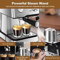 Espresso Machine 20 Bar Pump Pressure Cappuccino latte Maker Coffee Machine