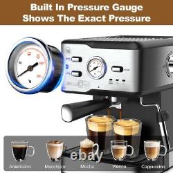 Espresso Machine 20 Bar Pump Pressure Cappuccino latte Maker Coffee Machine with