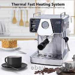 Espresso Machine 20 Bar, Touch Screen Coffee Maker, Cappuccino and Latte Maker w