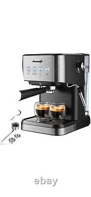 Espresso Machine 20-Bar With Milk Frother Wand Coffee / Cappuccino Maker 1050 w