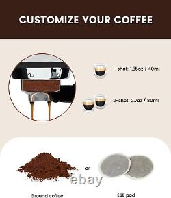 Espresso Machine 20 Bar with Milk Frother, Semi-Automatic Latte & Cappuccino Cof