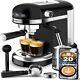 Espresso Machine Coffee 20 Bar 1350w High Performance 1.4 Ldetachable Transparen