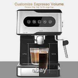 Espresso Machine Kwister 20 Bar Espresso Coffee Maker Cappuccino Machine with