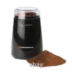 Espresso Machine Latte Cappuccino Maker 19Bar Milk Steamer & Coffee Bean Grinder