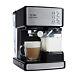 Espresso And Cappuccino Machine, Programmable Coffee Maker With Automatic Milk