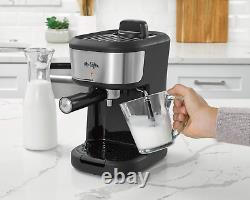 Espresso and Cappuccino Machine, Single Serve Coffee Maker with Milk Frothing Pi