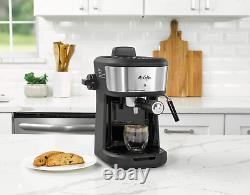 Espresso and Cappuccino Machine, Single Serve Coffee Maker with Milk Frothing Pi
