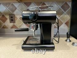 Excellent! Francis Francis X1 Espresso Machine 2nd gen by Luca Trazzi + Tamper
