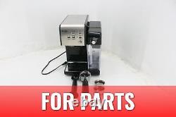 FOR PARTS Mr. Coffee BVMC-EM6701SS Espresso Cappuccino Machine Maker Stainless