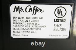 FOR PARTS Mr. Coffee BVMC-EM6701SS Espresso Cappuccino Machine Maker Stainless