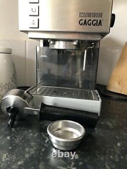 Gaggia Espresso Coffee Machine Cubika Barista Style With Large & Small Baskets