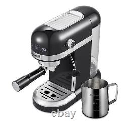 Geek Chef 20 Bar Espresso Machine 1350W Latte Cappuccino Coffee Maker
