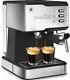 Geek Chef 20 Bar Cappuccino Coffee Machine With Milk Cream 1.5l