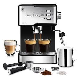 Geek Chef Espresso Machine 20 Bar, Cappuccino latte Maker Coffee Machine
